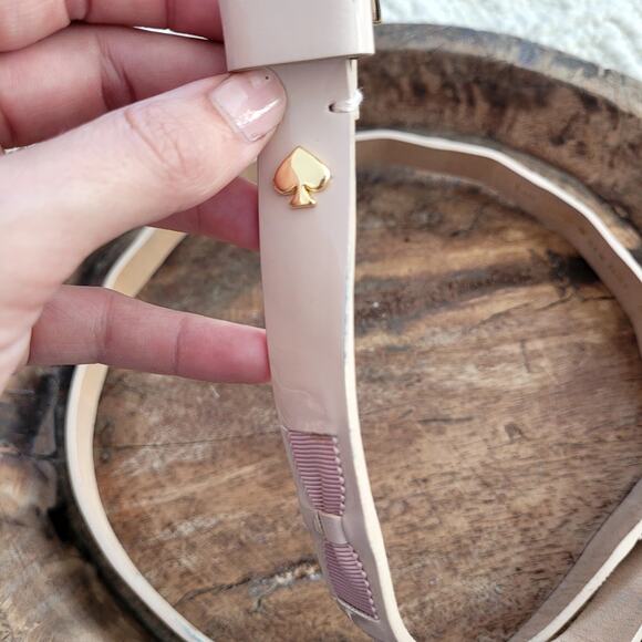 Kate Spade Light Pink Belt Bow Ribbon Sz. Small - Picture 1 of 6
